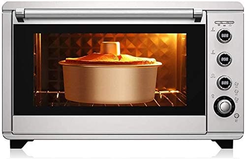 LBSX 60L Electronic Mini Oven Controllable Temperature 28-230 ℃ and 120 Minutes Timer Household Multifunctional Hot Air / 360 ° Rotary Roasting Fork/Fermentation Thawing/Furnace Electric Oven 2200W