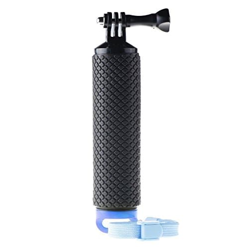 Floating Hand Grip, JoyiQi Handheld Floating stick, Floating Handle with Wrist Strap for GoPro Hero 1 / 2 / 3 / 3+ /4 (Black, Silver and Session)