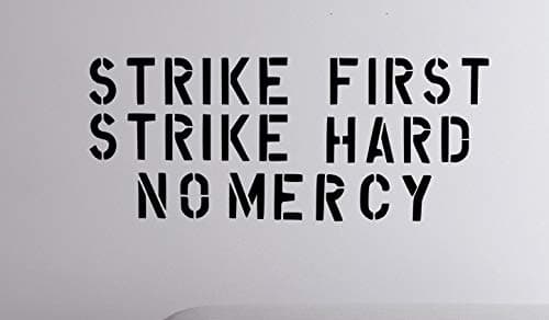 Magvik Cobra Kai - Karate Kid Strike First Strike Hard No Mercy Wallsticker