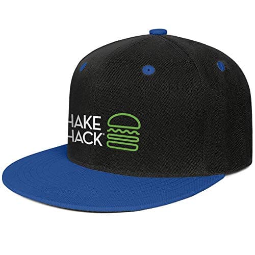 Shake-Shack-Logo Snapback Baseball Cap Athletic 100% Cotton Caps Fit Youth Men Women Unisex Hats