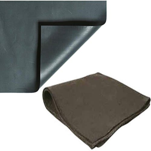 Anjon 10 ft. x 35 ft. 20 mil PVC Pond Liner and Underlayment Combo