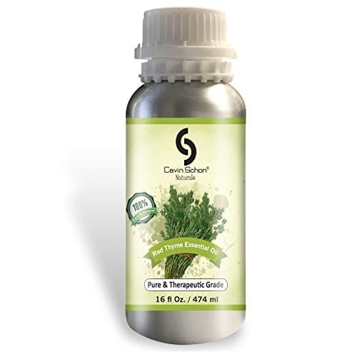 16 fl. Oz Bulk Thyme Red Essential Oil - All Premium, Therapeutic &amp; Pharmaceutical Grade. Excellent for Aromatherapy &amp; as an Ingredient for use in DIY Home Made Cosmetics and Personal Care Products