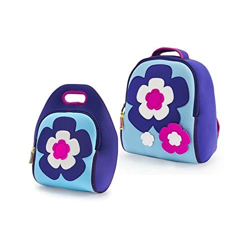 Dabbawalla Flower Power Backpack & Lunch Bag Set