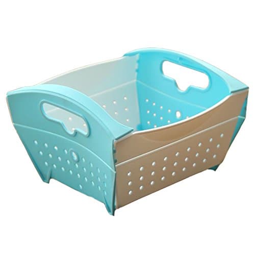 Fruit basket,Vegetable Washing Drain basket,Storage &amp; Draining,dried fruit bowl,apple fruit bowl (bule)