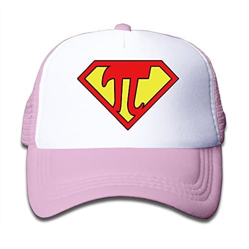 Children Funny Super Pi Mesh Trunker Cap Pink