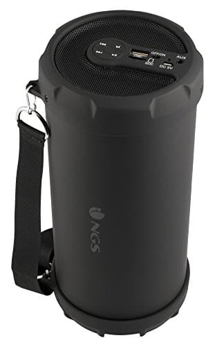 NGS Roller Flow 20W Bluetooth Speaker with FM Radio, USB Port, AUX Input and MicroSD Slot Model ROLLERFLOW