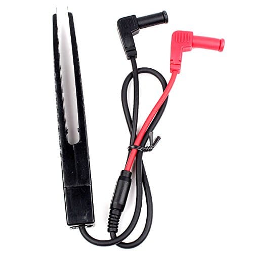 SMD Test Clip Meter Lead Probe - Esste 1000V/10A Multimeter Tweezer Capacitor Resistance
