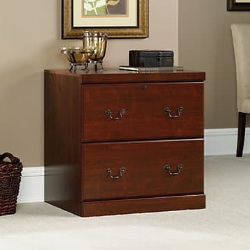 Heritage Hill Two Drawer Lateral File - 30" W(Classic Cherry)