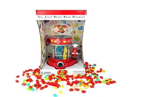 Mr. Jelly Belly Bean Machine - Two Bag Variety Combo Candy Set (Machine + 7.5oz Sours + 1oz Assorted)