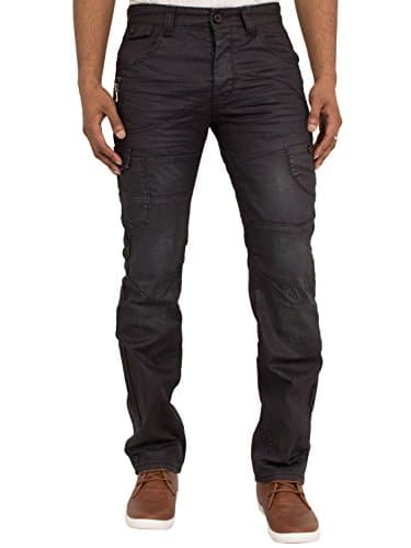 ETO Mens Jeans EM552 BLK 38R