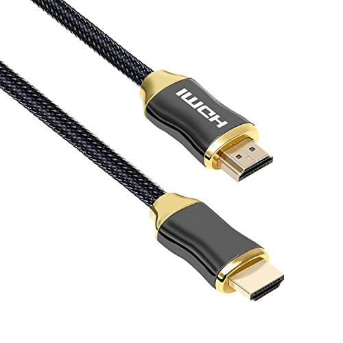 HDMI Cable 10 FT/3M ,TOPEREK High Speed 18Gbps Supports 4K 2160p, HD 1080p, 3D, Ethernet - 28AWG Nylon Braided for HDTV, Xbox, Blue-ray player, PS3, PS4, PC, Apple TV