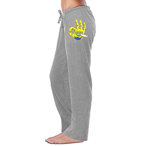 PTCY Women's Workout Pants Stephecury Design Ash Size XL