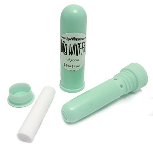 Aromatherapy Essential Oils Blank Nasal Inhaler Sticks - Plastic Tubes Tools for Aroma Oils (1, mint green)