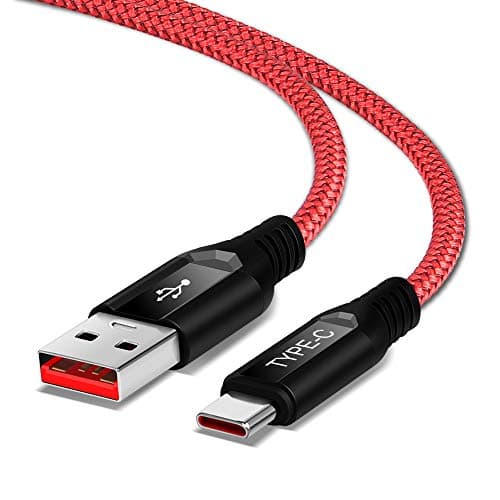 Warp Charge Cable, COOYA for OnePlus 7T 7 Pro Charging Cable, 6.6FT Dash Charge Cable USB C Braided Cod Warp Charging for OnePlus 8 Pro/ 7T Pro/ 7 Pro, Dash Charging for OnePlus 7/ 6T/ 6/ 5T/ 5/ 3T/ 3