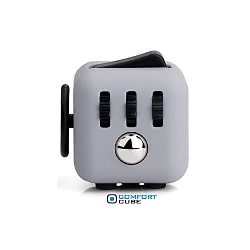 Comfort Cube Fidget Toy - Boosts Cognitive Focus, Improves Productivity, Relieves Stress and Anxiety all at Your Finger Tips!