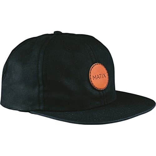 Matix Mens Weather Man Adjustable Hat/Cap One Size Black