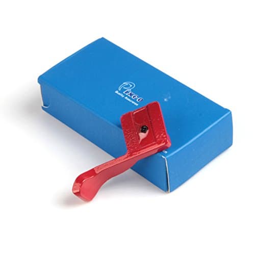 Pixco Thumbs Up Grip TU-100B for Digital Camera Canon Olympus Samsung Pentax Fuji Lumix GX1 LX7 LX100 E-PL5 XZ-2 E-P5 E-PL6 E-PM2 E-PL7 (Red)