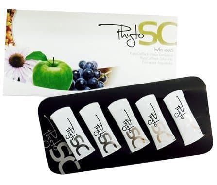 Best Stem Cell; Phyto SC Triple Stem Cell From Swiss Apple Grape Flower Super Anti Aging Brightening Good Health for Overall Body Pack of 3