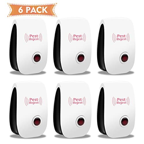 DANTENG [2018 UPGRADED] Ultrasonic Pest Repeller, Electronic Mouse Repellent Plug in Pest Warrior - Bug Repellent for Mice,Rat,Bug,Spider,Roach,Fly,Ants,Mosquito,Pet &amp; Human Safe
