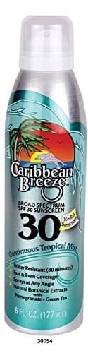 Caribbean Breeze SPF 30 Continuous Tropical Mist Sunscreen 177ml