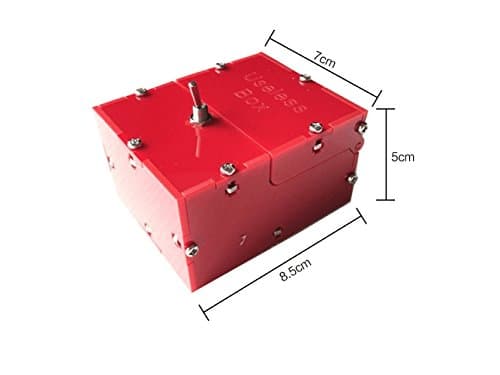 Fully Asembled Mini Edition Useless Box For Birthday And Party Gift Toy Game (Red)