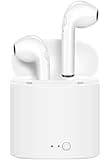 i7s Bluetooth Wireless Headphones - White