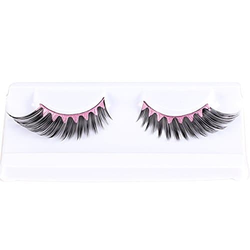 Pink Eyeliner False Eyelash Long Winged Eyelash Matched Pink Eyeshdow
