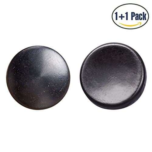 Wooden Shutter Release Button, 2 Pcs, for Fujifilm X100F X-T20 X-T2 X-E2S X10 X20 X30 X100T X100 X100S X-E1 X-E2 XPRO-1 SXT-2 X-T10 X-PRO2, Leica M3 M6 M7 M8 M9, Canon, (Soft Concave/Convex 11mm)