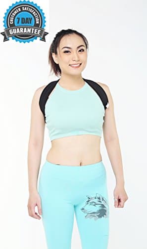 Back Posture Corrector for Women Men, Comfortable Clavicle Support Brace for Kyphosis, Computer Sitting, Shoulder Alignment, Hunchback, and Upper Back Pain Relief - Fully Adjustable for Men and Women