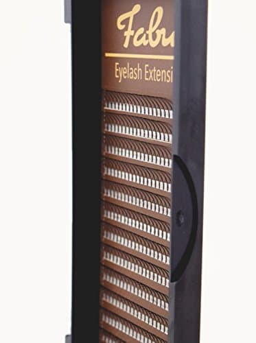 Fabu Eyelash Extensions Russian Volume 2D Fans, 0.10, C curl 10mm | 11mm | 12mm | 13mm | 14mm | 15mm
