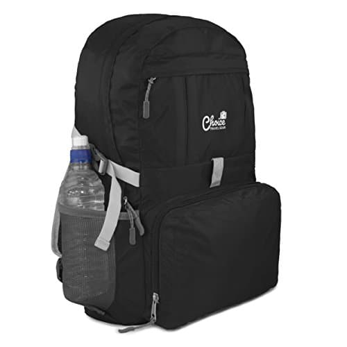 BEST Lightweight Packable Travel Backpack Daypack - Best Quality 30L Folding Backpack - Ideal As Carry On, for Gym, Hiking, Outdoor Activities. Packs Into a Small Pouch