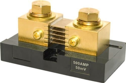 DC AMMETER SHUNT 500 AMP 50 MILLIVOLT by DELTEC