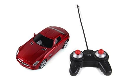 Remote Control 1:24 Officially Licensed Sport Car Red Mercedez Benz