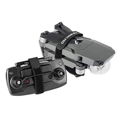 UZOPI Joystick Protector Upgraded Transport Clip Remote Controller Thumb Rocker Stick Holder Bracket Screen Guard with Velcro Strap &amp; Propeller Stabilizer Enfoldment Fixing Strap DJI Mavic Pro