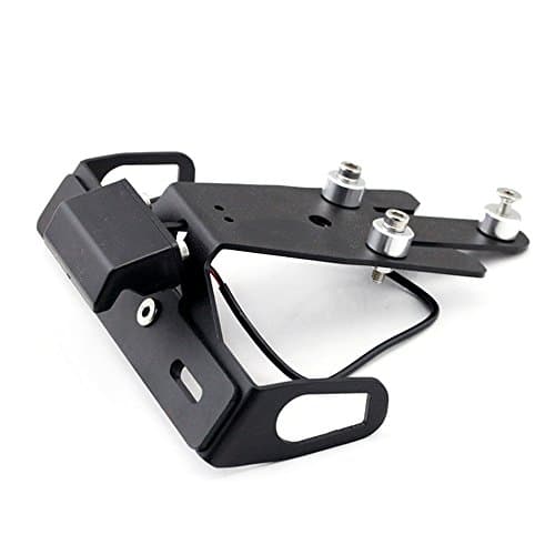 Motorcycle accessories Registration License Plate Holder LED Frame Tail Light Bracket Mount for KAWASAKI ER-6N ER-6F ER6N ER6F NINJA 650 2012-2016