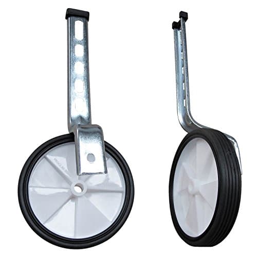 Positz Universal Safety Training Balance Wheels, Adjustable for 12 inch - 20 inch Kids/Children's Bicycles