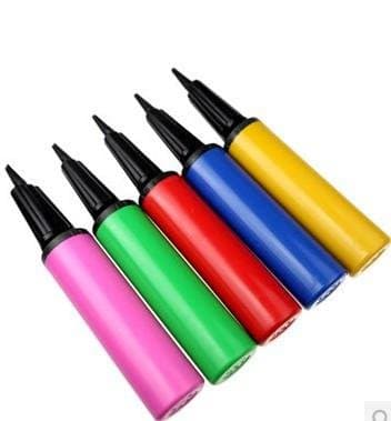 BM AVESTA Balloons Hand Pump, Random Color, One Unit.