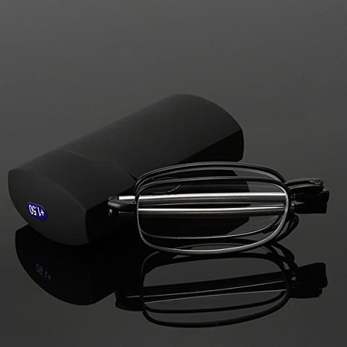 Stretchable Super Lightweight Magnifying Presbyopic Reading Glasses 1.5 2.0 2.5 3.0 3.5 4.0 (2.5, Black)