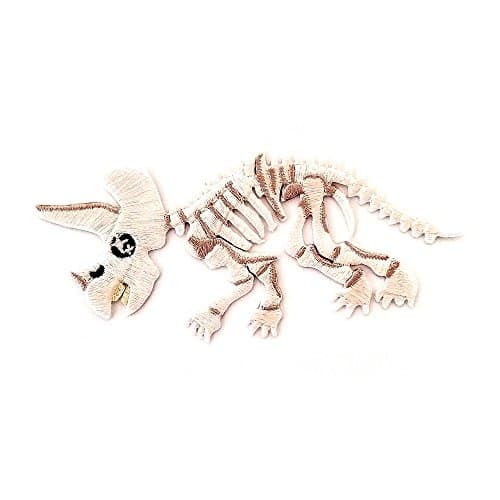 Dinasaur Embroidered Iron-On Patch Sticker