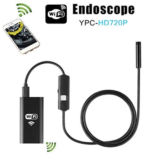 Nacy WiFi Wireless 8.0mm 720P USB Camera Endoscope Waterproof for Phone PC Laptop - 1M