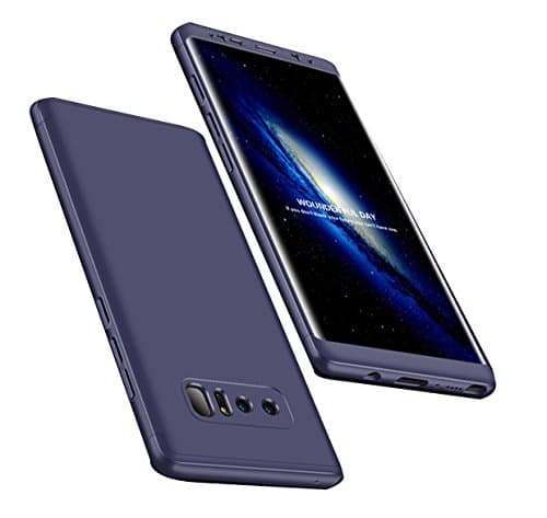 Giosio for Galaxy Note 8 Case, Cover 360 Degree Full Body 3 Part Design Ultra Slim Thin Hybrid Anti Fingerprint Scratch Heavy Duty Shockproof Protection Ultra Light