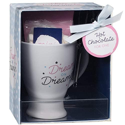 Hot Chocolate for One Hot Choc, Mini Marshmallows & Mug Gift Set - Dreamer