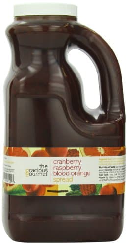 The Gracious Gourmet Cranberry Raspberry Blood Orange Spread, 152 oz