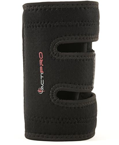 Knee Support Brace By ActiPro - Breathable Neoprene - Adjustable Open Patella Exercising Stabilizer - Athletic Wrap For Men & Women - For Arthritis & Meniscus - Relieve Pain & Prevent Injuries - Black