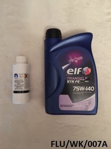 Mopar ELF Front Differential Fluid SET Grand Cherokee WK 2005-2010