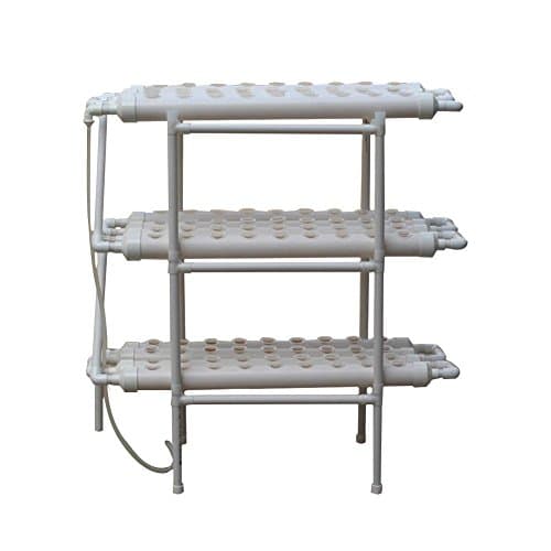 Hestio Hydroponic Grow Kit 12 Pipe PVC Hydroponic Pipe Home Balcony Garden Grow Kit Hydroponic Soilless Plant Growing Systems Vegetable Planting Grow Kit