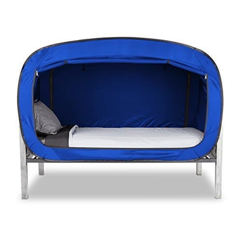 Privacy Pop Bed Tent (Queen) - BLUE by Privacy Pop