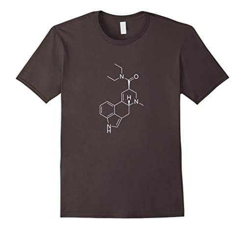 Mens LSD Molecule T-Shirt XL Asphalt