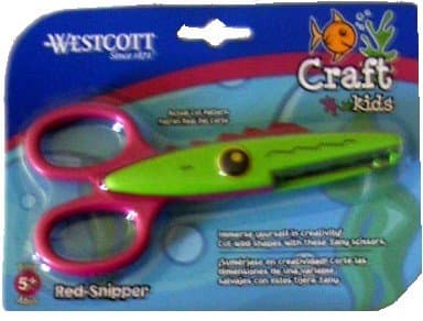 Wescott Red-Snipper Craft Kids Scissors