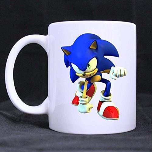 White Mugs With Special Design Sonic The Hedgehog 11oz Ceramic Coffee/Tea Mug Great Mugs As Gifts